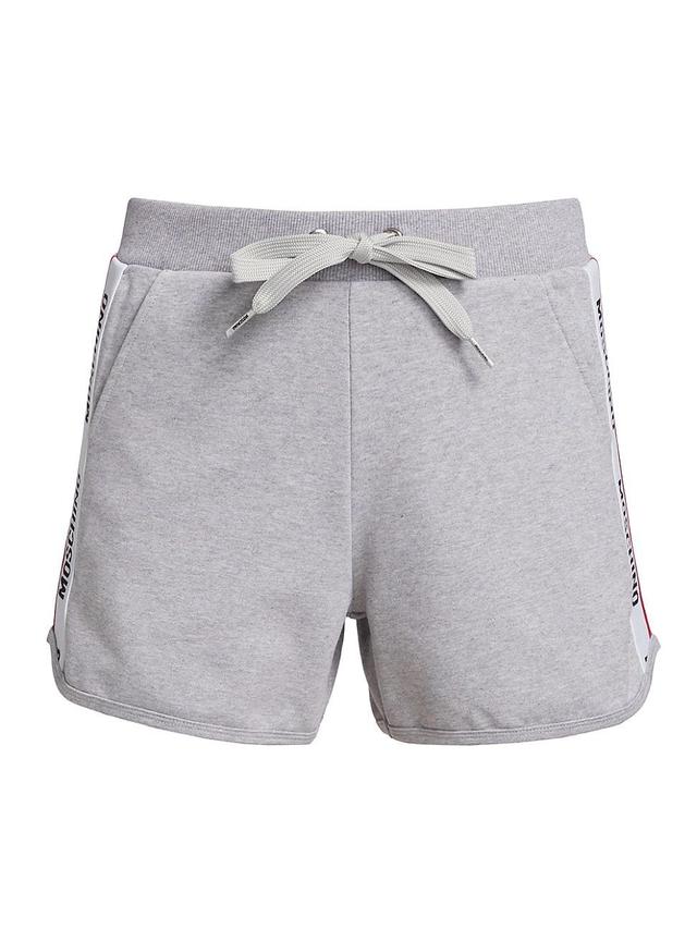 Womens Logo Tape Sweat Shorts Product Image