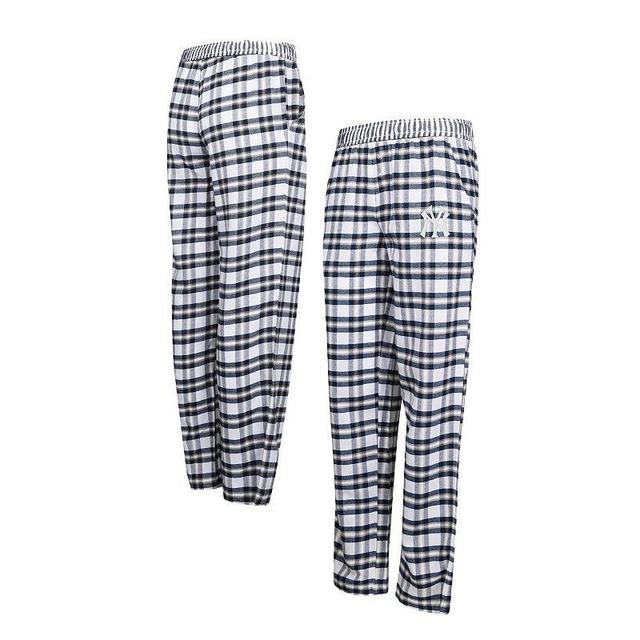 Womens Concepts Sport /Gray New York Yankees Sienna Flannel Sleep Pants Blue Product Image