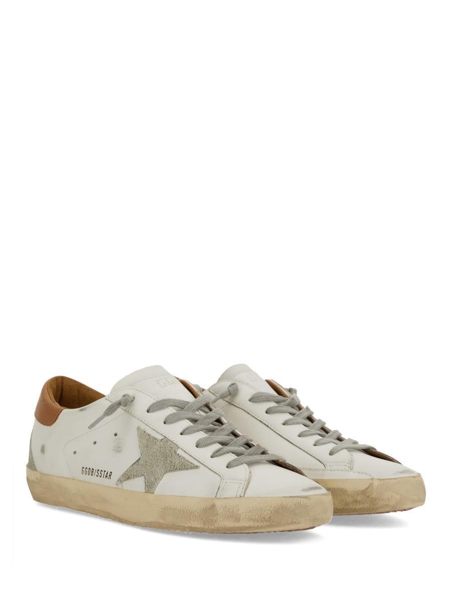 GOLDEN GOOSE Sneakers In White-brown Product Image