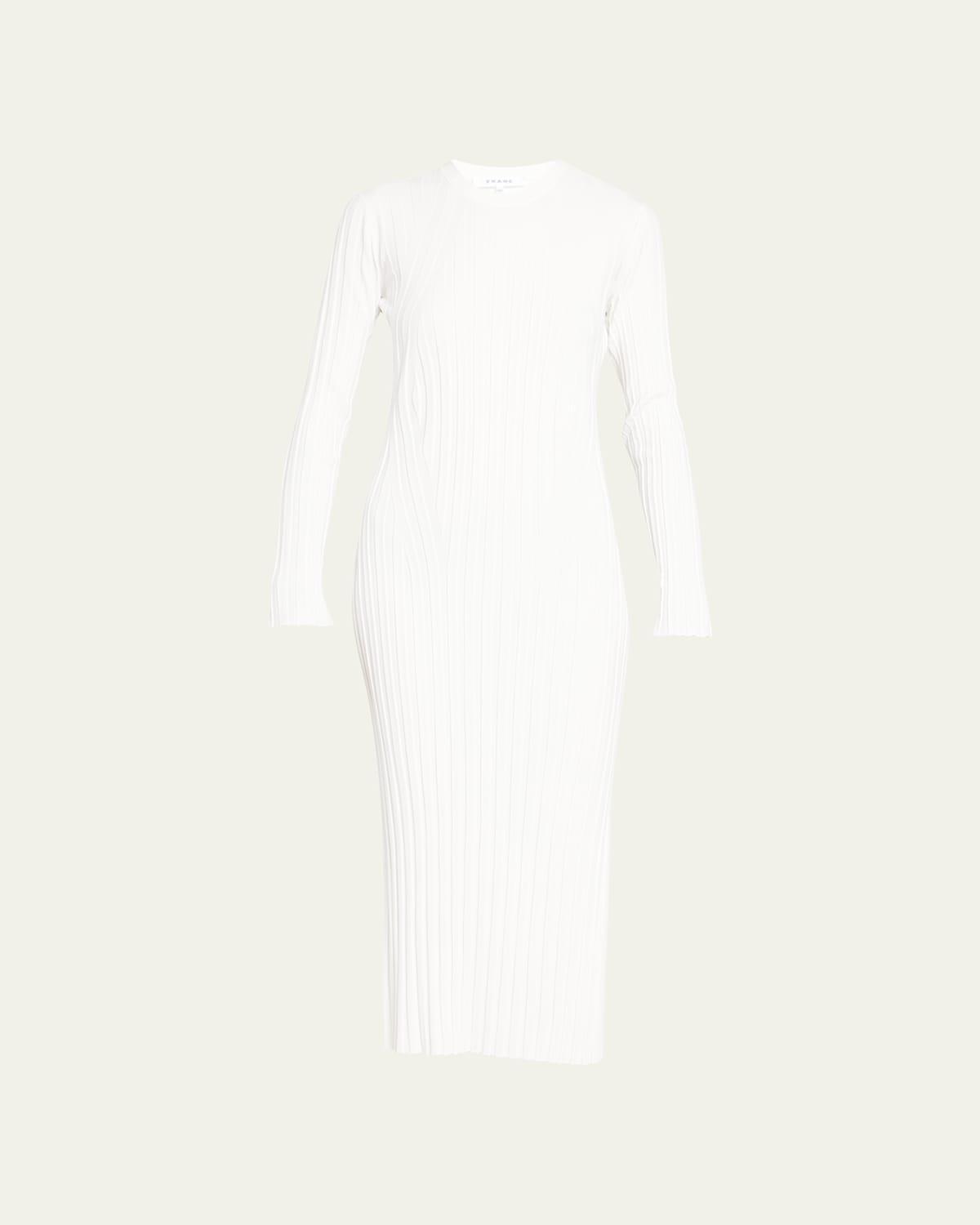 Ribbed Midi Sweater Dress Product Image