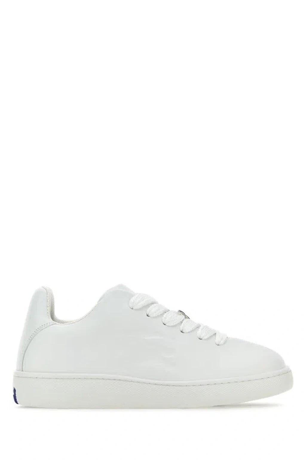 Box Sneaker In White Product Image