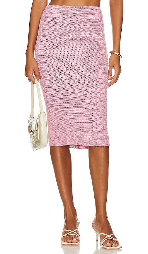 Maxi Rose Midi Skirt Product Image