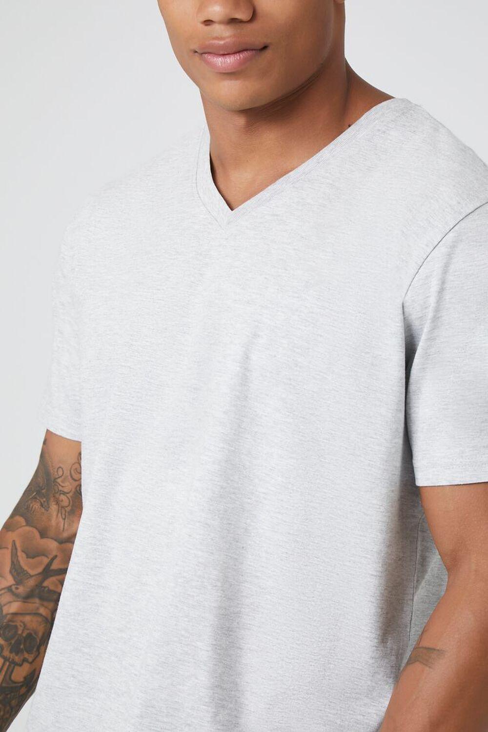 Cotton V-Neck Tee | Forever 21 Product Image