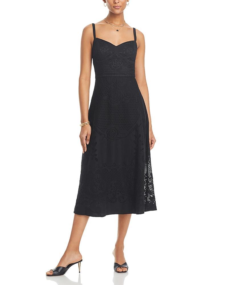 Womens Willow Summer Lace Midi-Dress Product Image