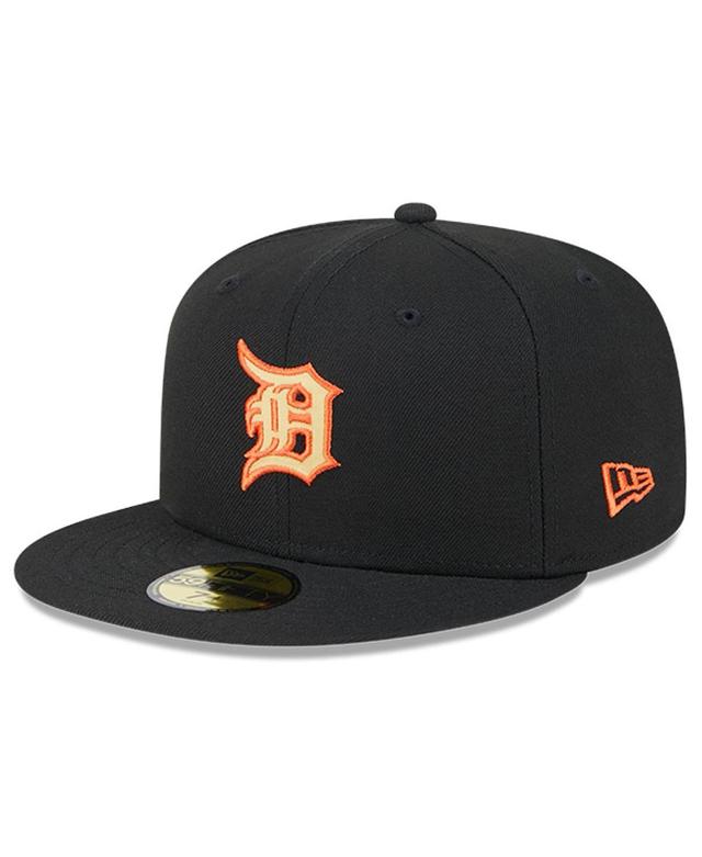 New Era Mens Detroit Tigers 59FIFTY Day Team Pop Fitted Hat Product Image