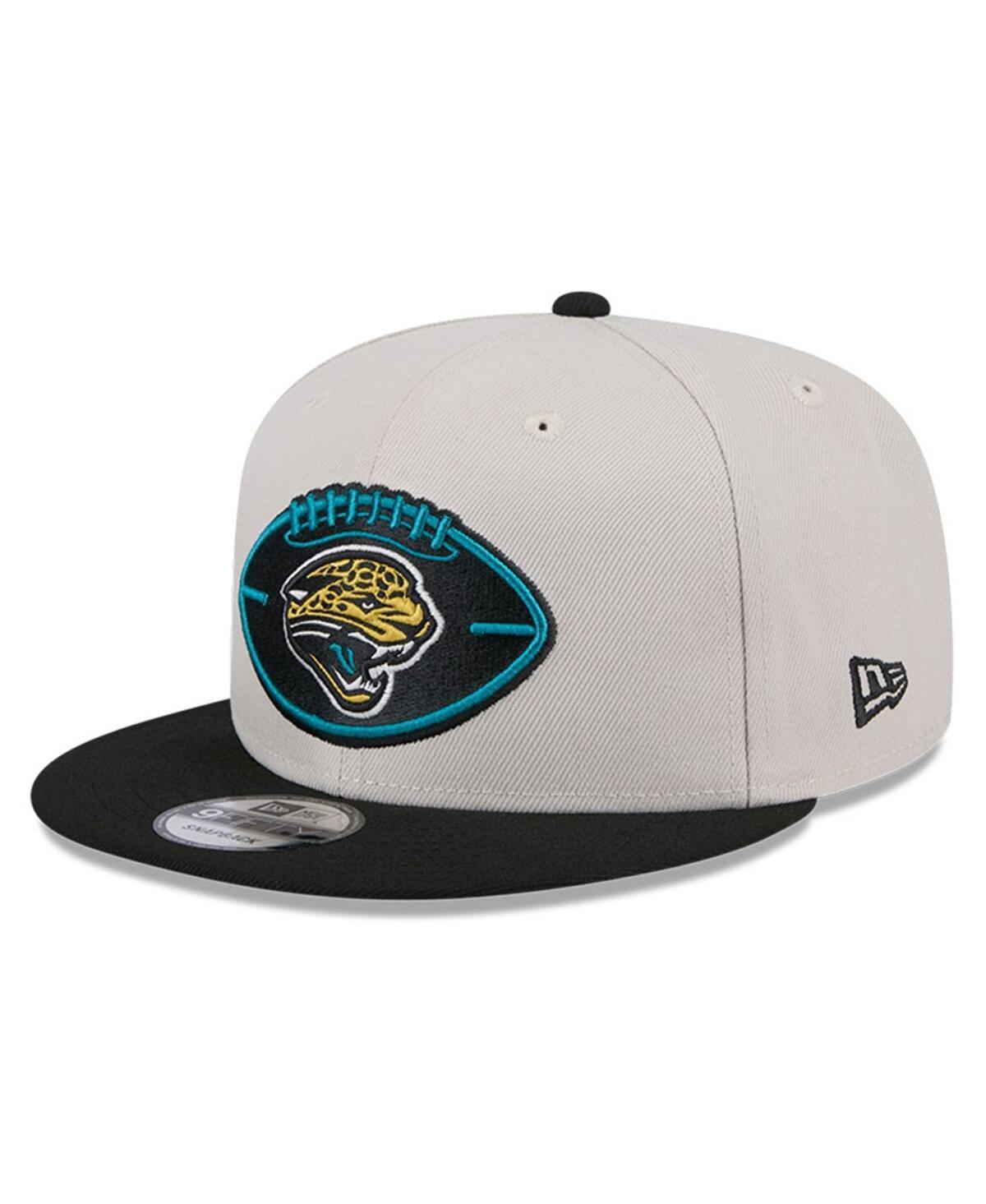 New Era Mens Stone Jacksonville Jaguars 2024 Sideline Historic 9FIFTY Snapback Hat - Stone, Black Product Image