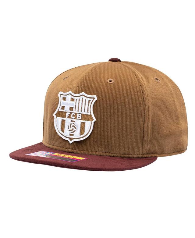 Mens Brown Barcelona Cognac Snapback Hat Product Image