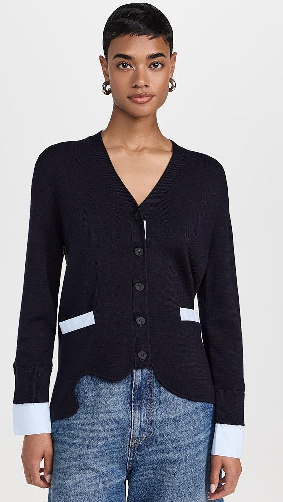 PH5 Lilo Color Blocked Merino Wool Cardigan | Shopbop Product Image