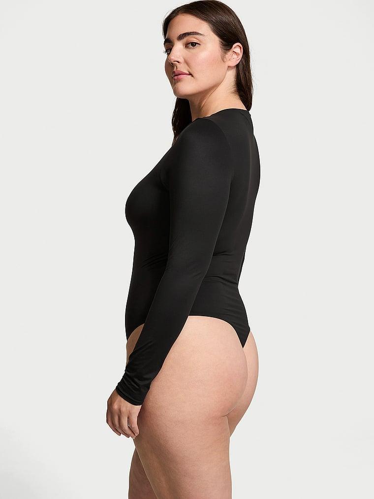 BODYWEAR by Victoria with FeatherSoft™ Innovation Long-Sleeve Bodysuit Product Image