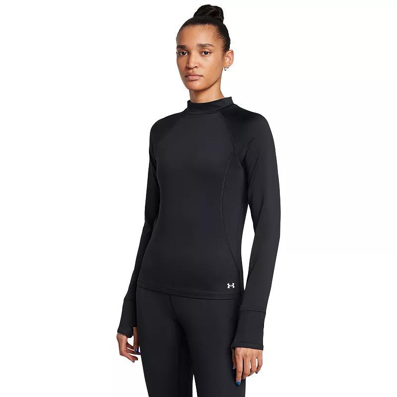 Womens Under Armour Motion Cold Weather Mock Neck Top Product Image