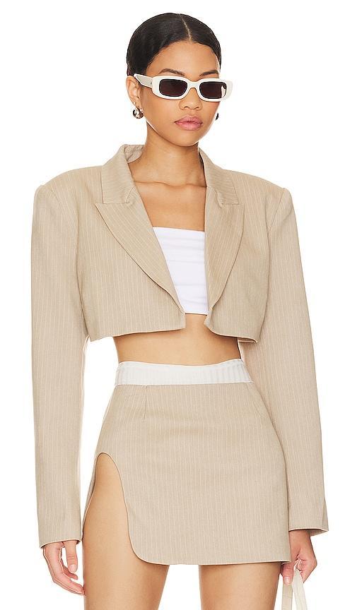 x REVOLVE Zayne Cropped Blazer Product Image