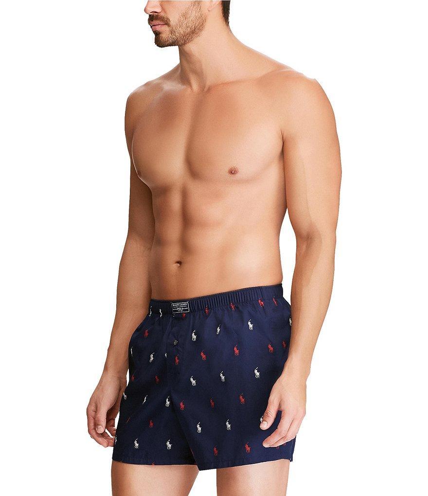 Polo Ralph Lauren Signature Allover Pony Print Boxers Product Image