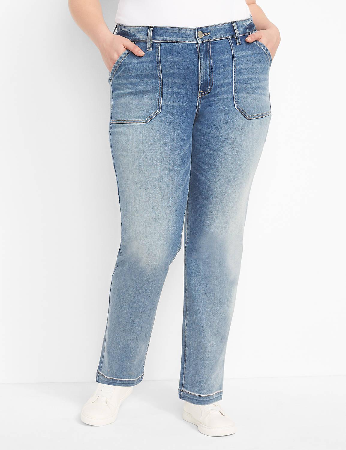 Signature Fit Straight Jean - Light Wash Product Image