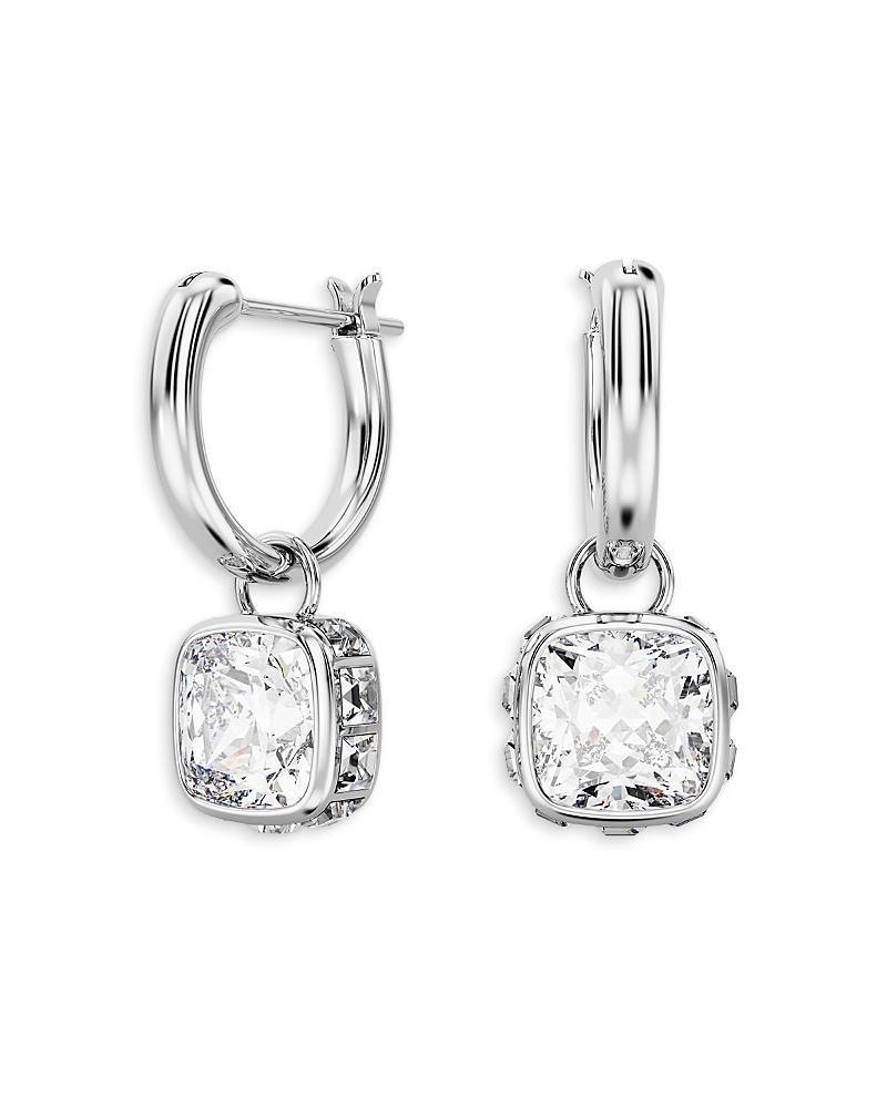 Swarovski Stilla Crystal Hoop Drop Earrings Product Image