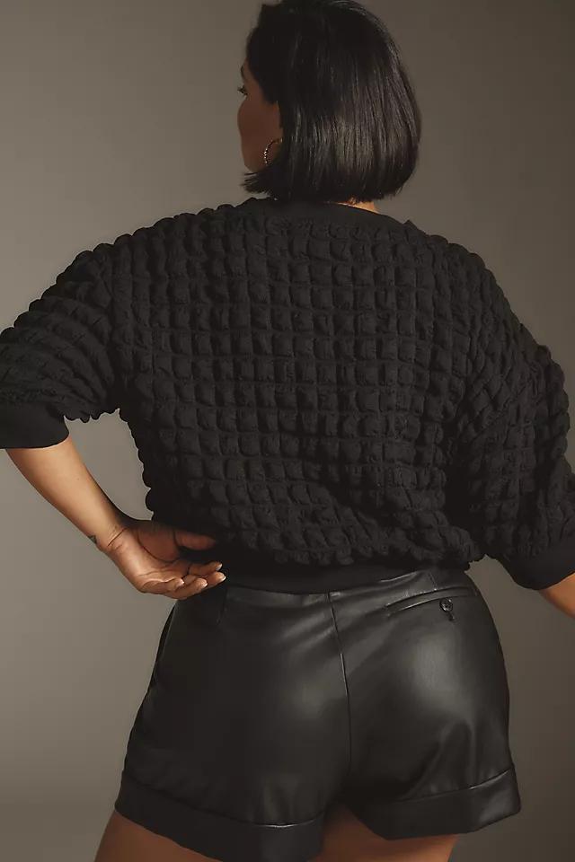 Maeve Puff-Sleeve Bubble Top Product Image