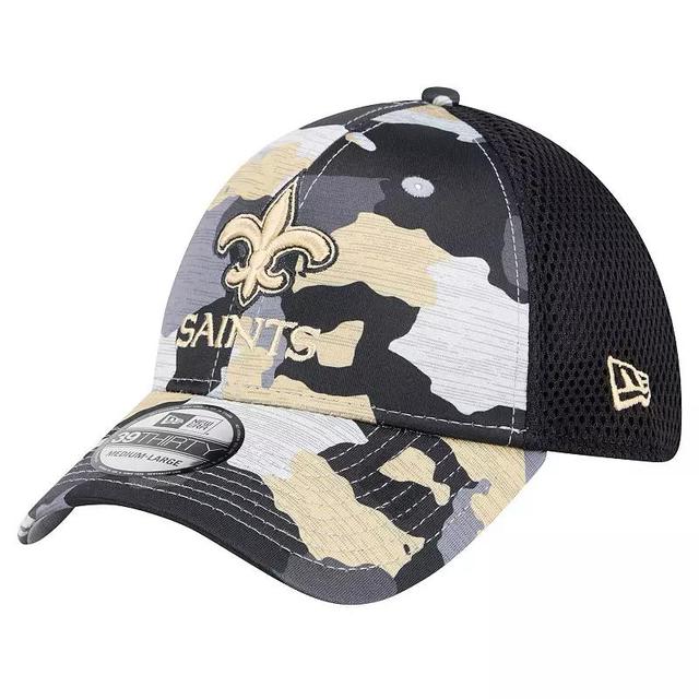 Mens New Era Camo/Black New Orleans Saints Active 39THIRTY Flex Hat Product Image