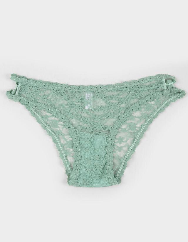 FULL TILT Daisy Lace Trim Cheeky Panties Product Image