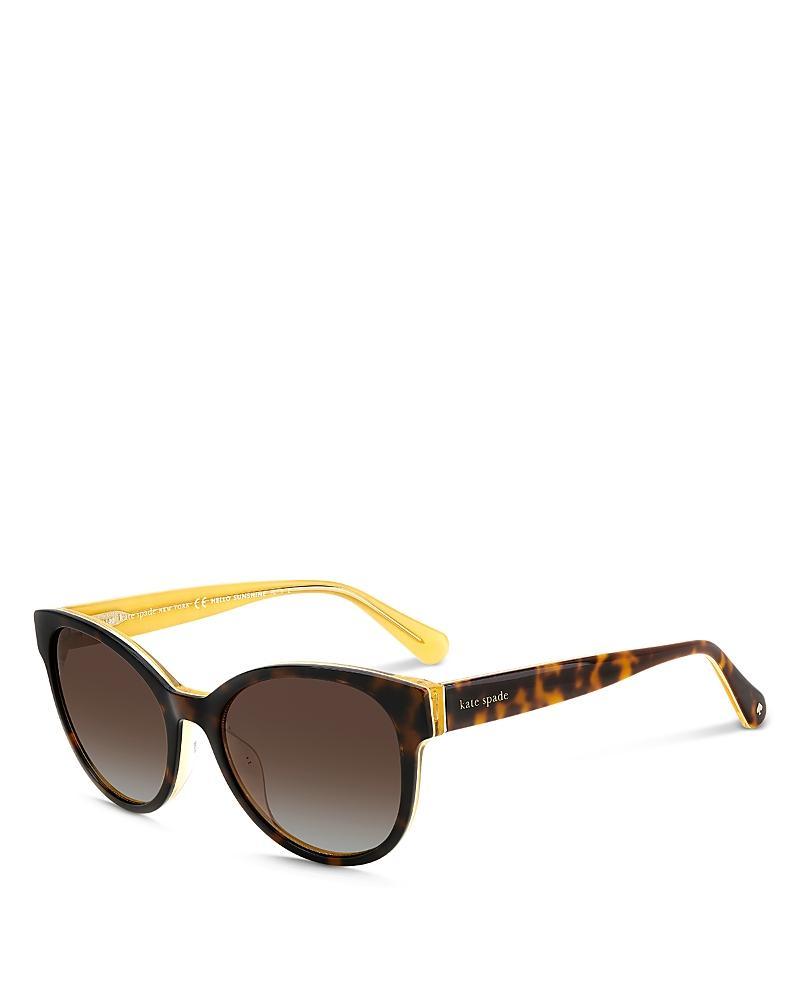 kate spade new york nathalie 55mm gradient round sunglasses Product Image