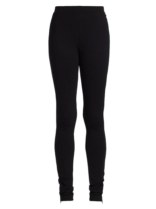 Toteme Zip Legging Black. (also in L, M, S, XS). Product Image