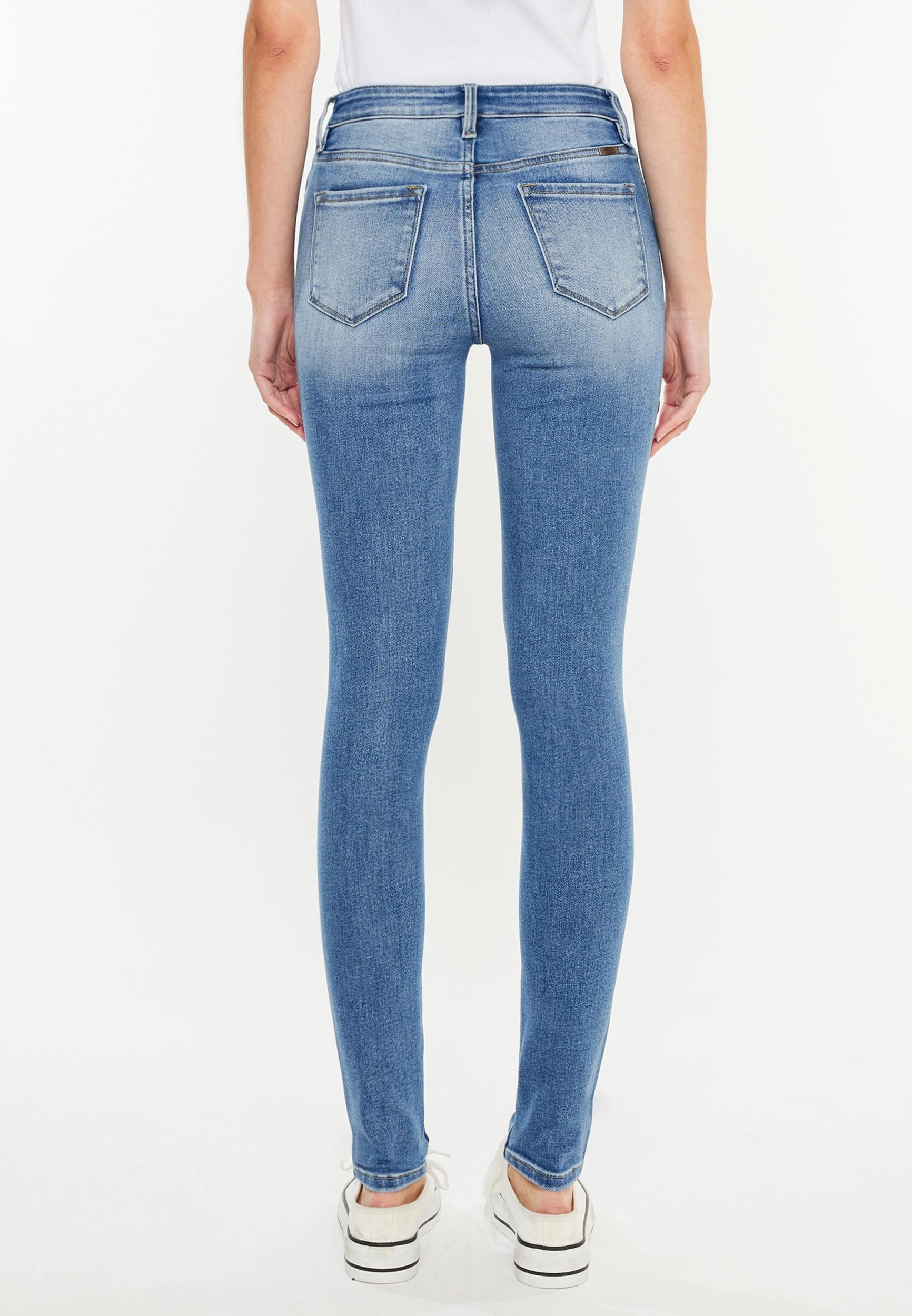 Kancan Kancan Womens Essentials High Rise Skinny Jeans Blue Size 26 - Maurices Product Image