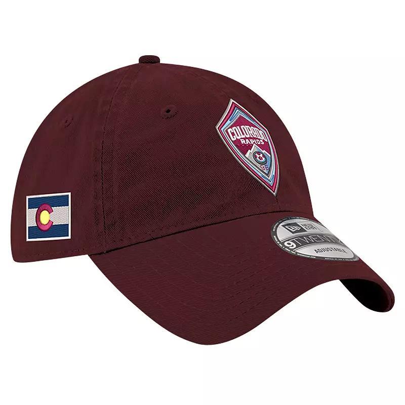 Mens New Era Burgundy Colorado Rapids 2024 Jersey Hook 9TWENTY Adjustable Hat Product Image