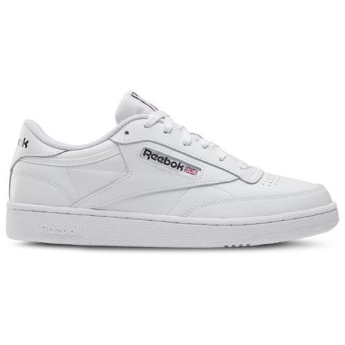 Reebok Mens Reebok Club C 85 - Mens Tennis Shoes Footwear White/Footwear White/Core Black Product Image