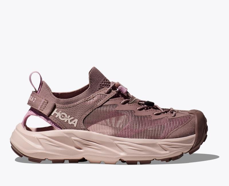 HOKA Womens Hopara 2 Shoes in Quartzite/Cosmic Pearl, Size 9 Product Image