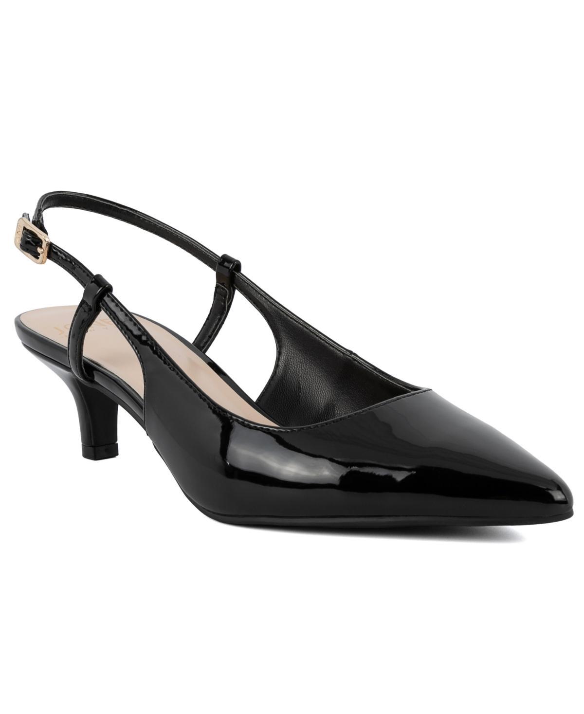 Jones New York Womens Charla Kitten Heel Slingback Pumps Product Image