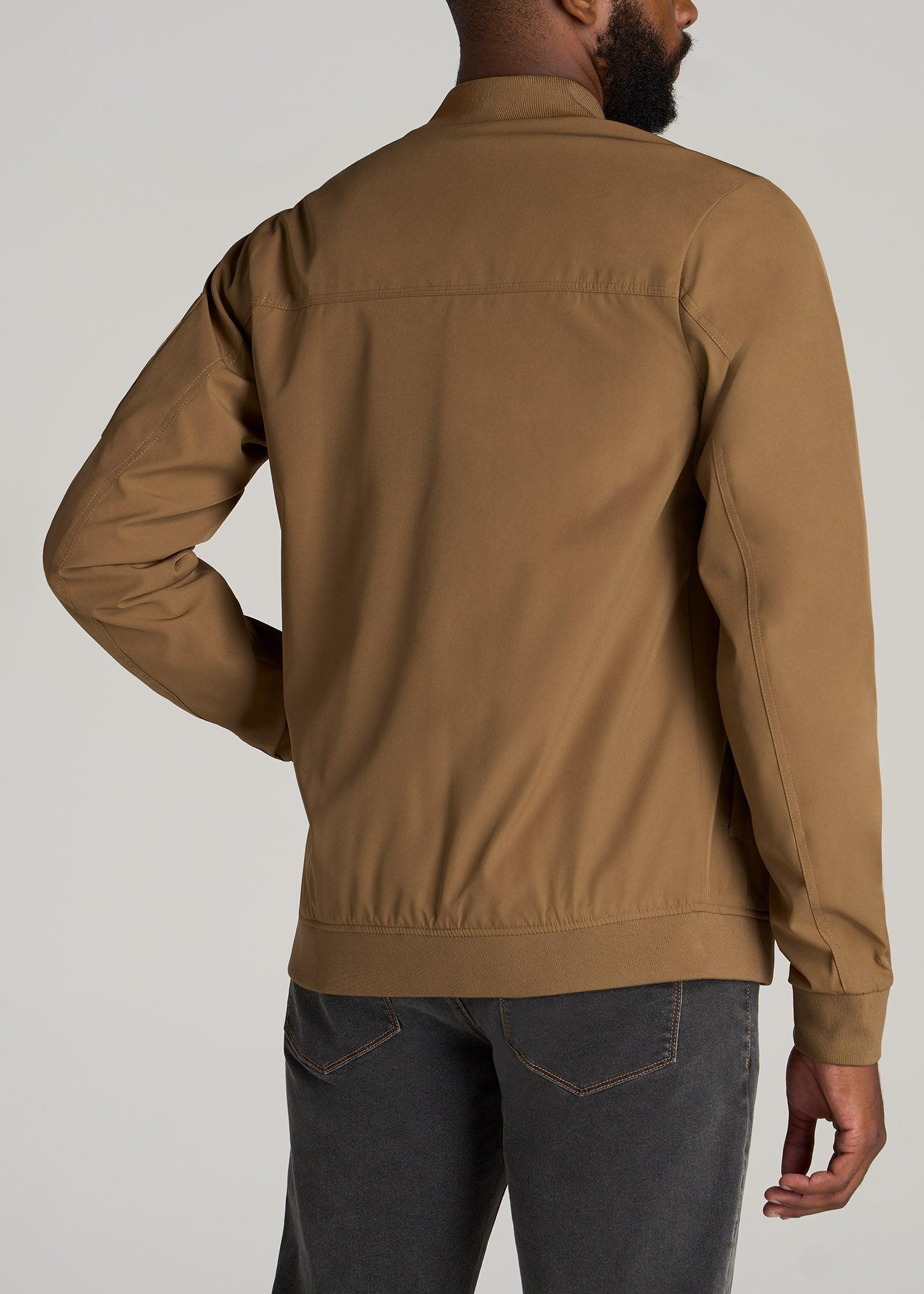 Bomber Jackets for Tall Men in Sahara Male Product Image