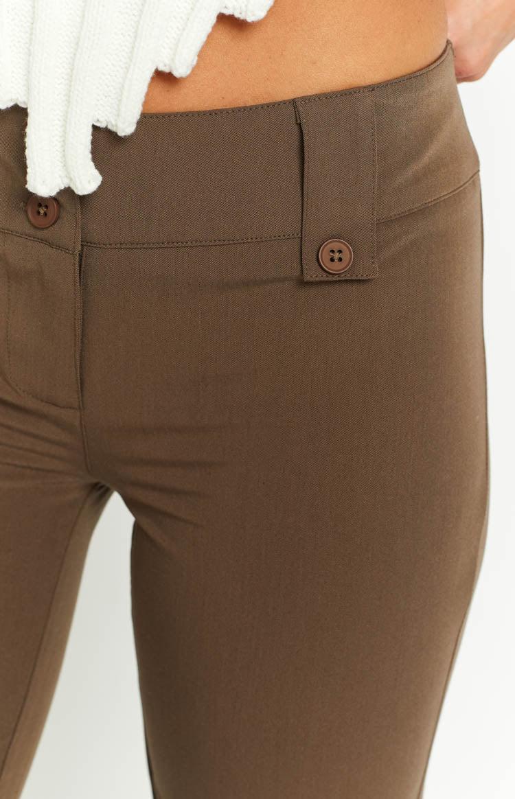 Vice Taupe Low Waist Pant Product Image