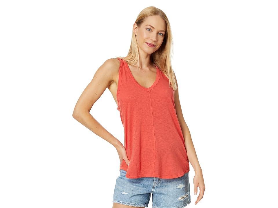 LAmade Cooper Racer Tank (Sunset ) Women's Clothing Product Image