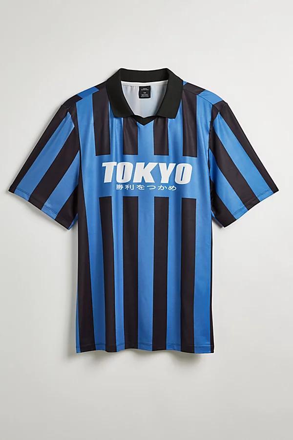 Tokyo Soccer Jersey Top Mens at Urban Outfitters Product Image