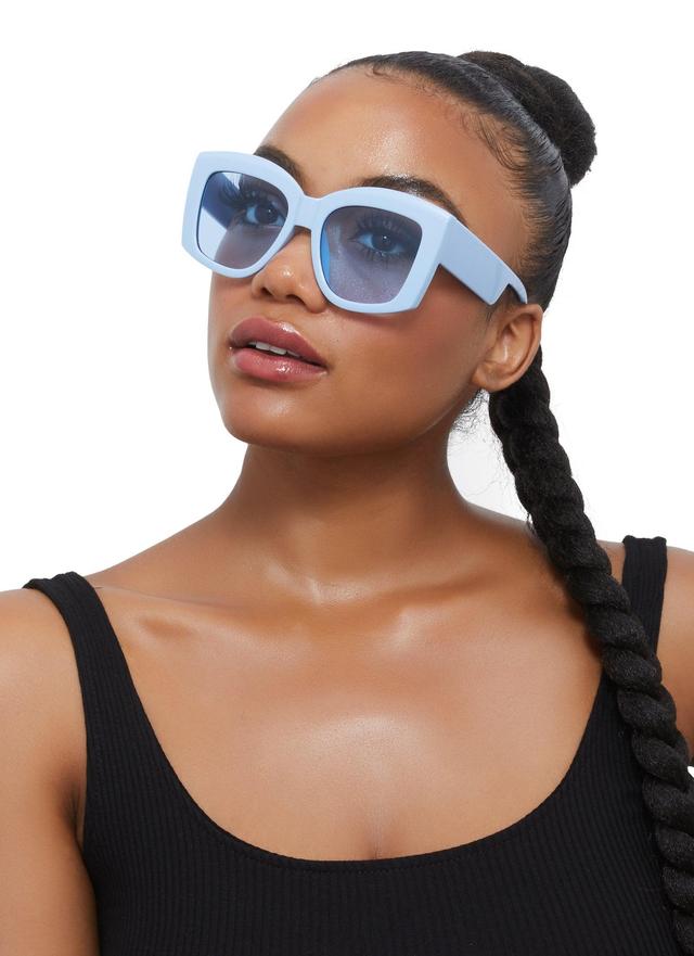 Basic Thick Sunglasses Female Product Image