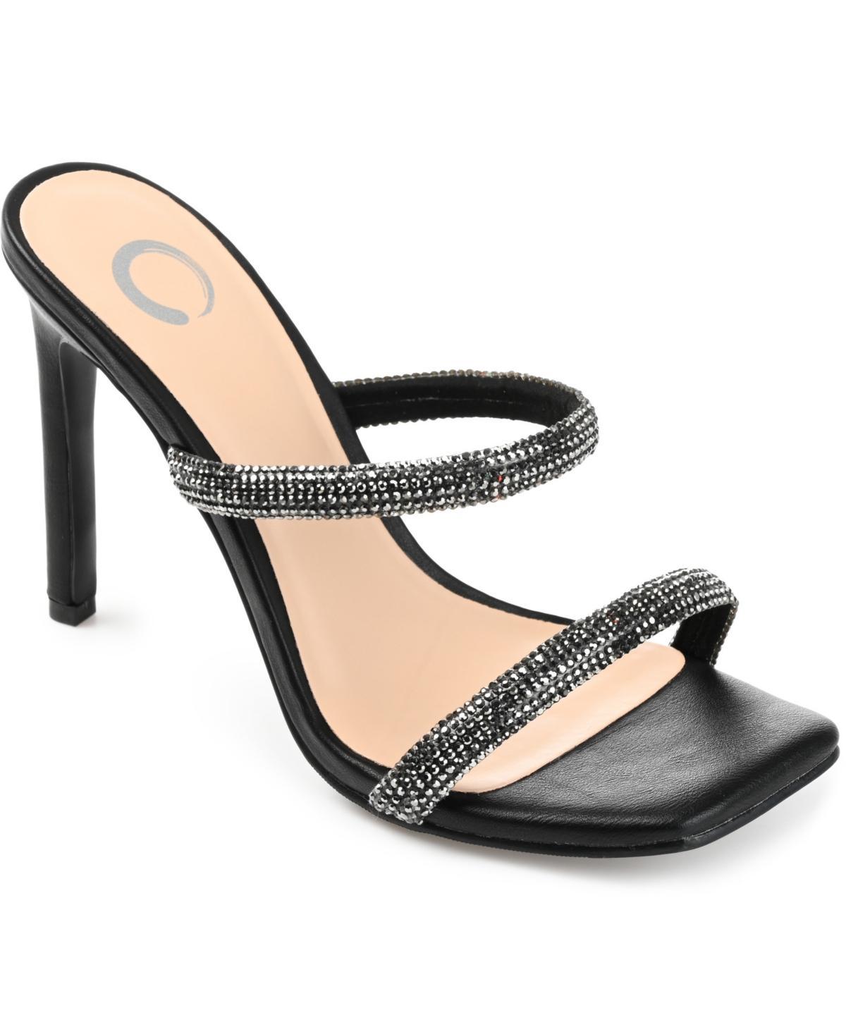 Journee Collection Womens Reena Rhinestone Stilettos Product Image