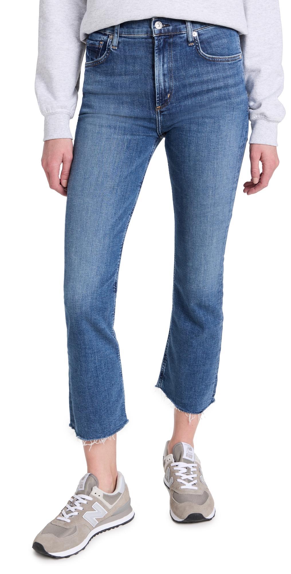 Citizens of Humanity Isola High Rise Cropped Bootcut Jeans in Lawless Product Image