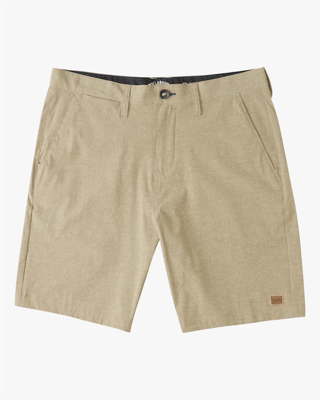 Crossfire Mid 19" Hybrid Submersible Shorts - Khaki Male Product Image