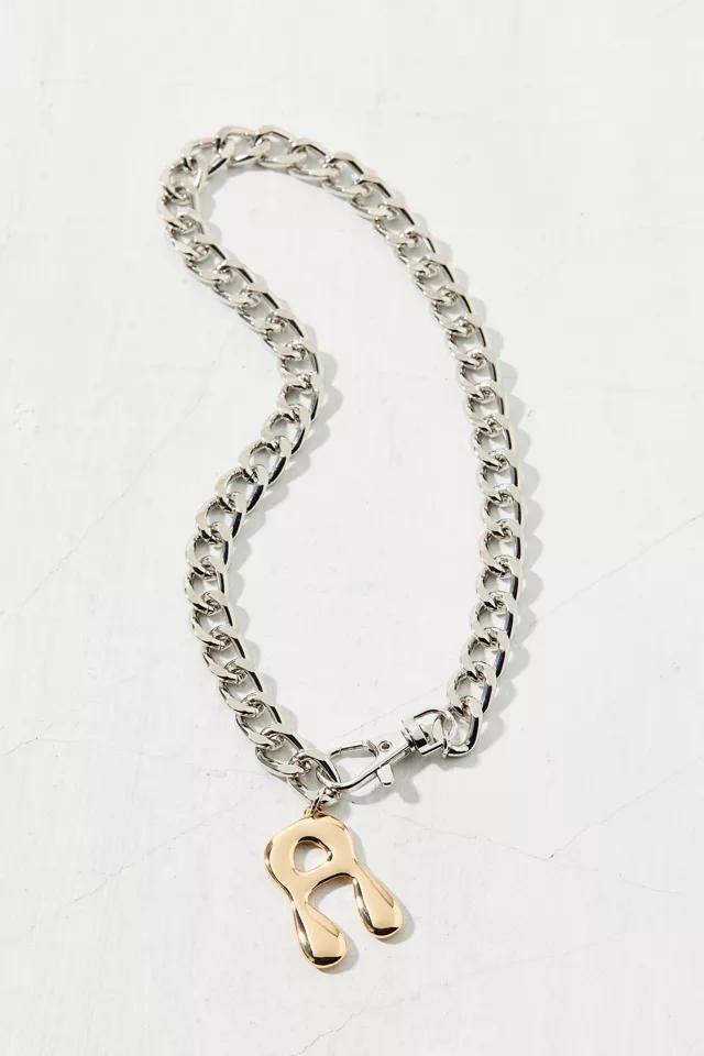 Initial Chunky Chain Necklace Product Image