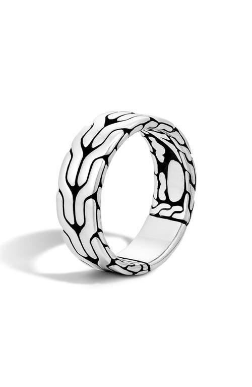 John Hardy Mens Classic Chain Band Ring Product Image