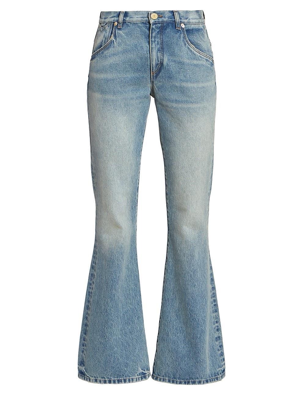 Womens Western Bootcut Mid-Rise Jeans Product Image