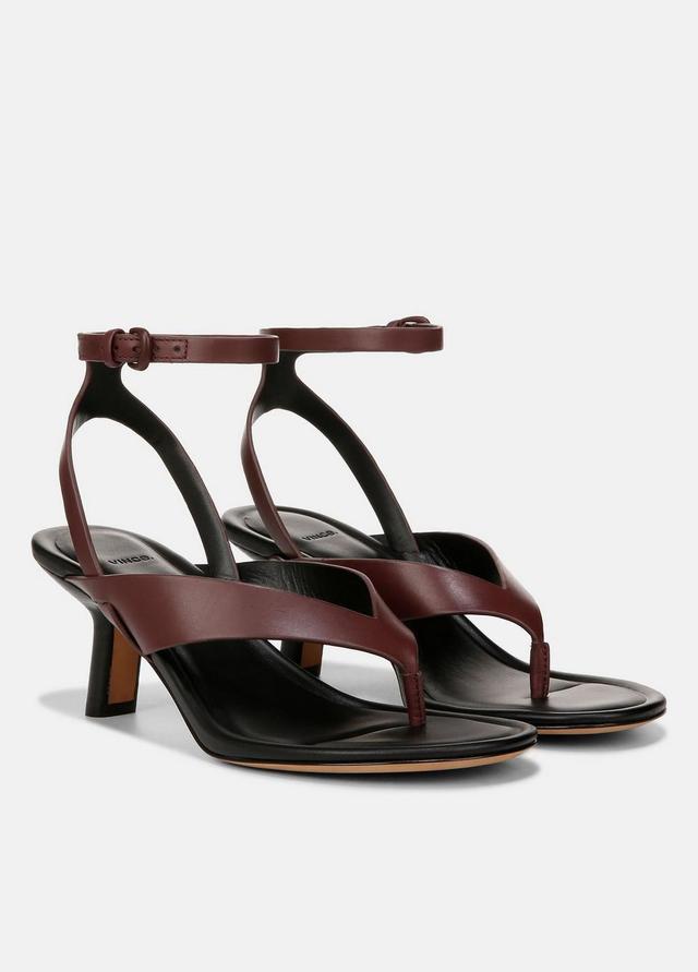 Julian Leather Heeled Sandal Product Image