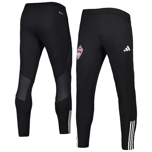 Mens adidas Black Colorado Rapids 2023 On-Field Team Crest AEROREADY Training Pants Product Image