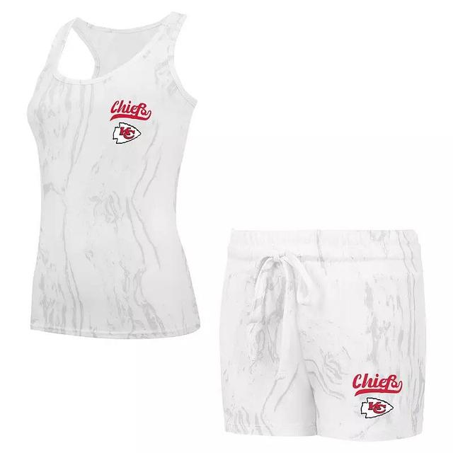 Womens Concepts Sport Kansas City Chiefs Plus Size Quartz Tank Top & Shorts Set Product Image