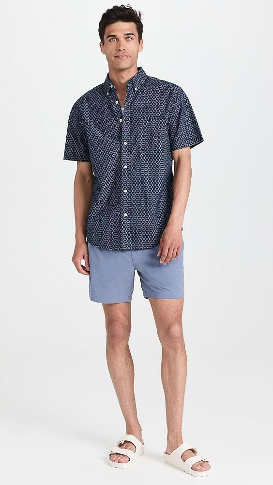 Faherty Stretch Playa Shirt | Shopbop Product Image