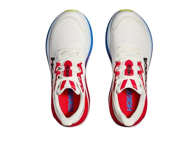 Hoka Men's Skyward X (Blanc De Blanc/Virtual Blue) Men's Shoes Product Image