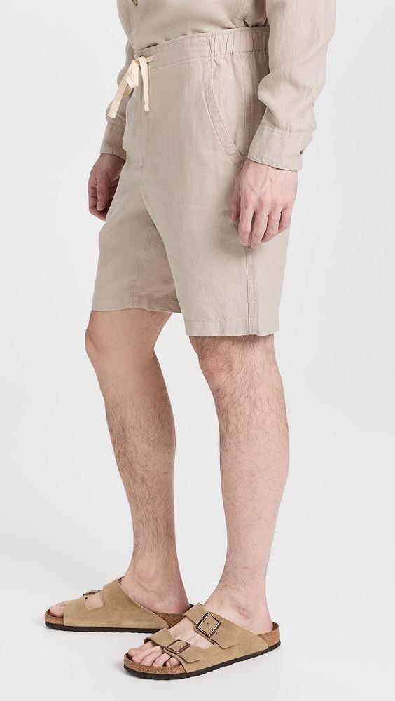 Vince Lightweight Hemp Shorts 9" | Shopbop Product Image