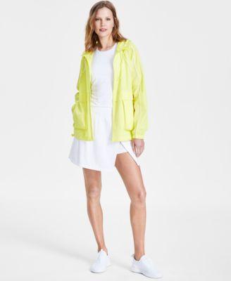 Id Ideology Womens Hooded Packable Zip-Front Jacket, Created for Macys Product Image