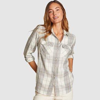 Women's Firelight Flannel Shirt Product Image