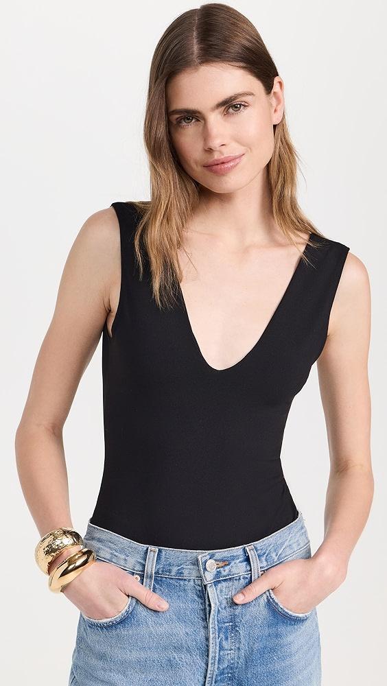 Free People Keep It Sleek Thong Bodysuit | Shopbop Product Image