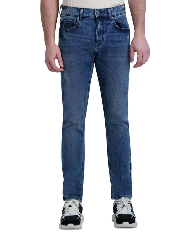 Karl Lagerfeld Paris Mens Slim-Fit Jeans Product Image