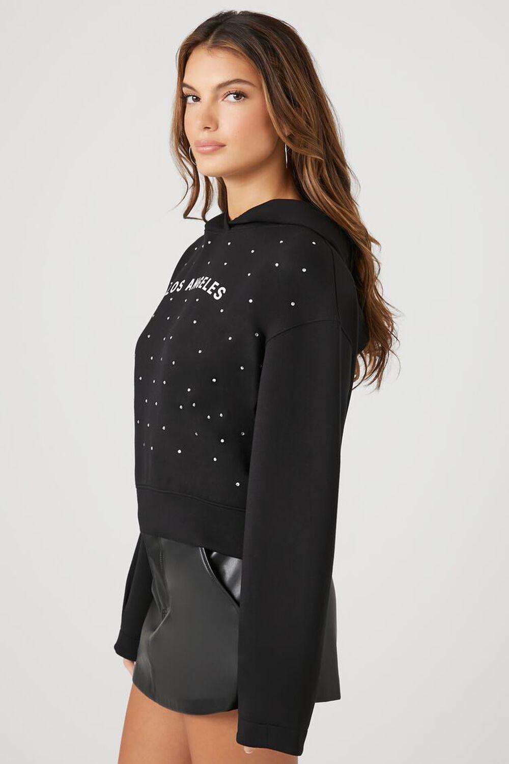 Los Angeles Rhinestone Hoodie | Forever 21 Product Image